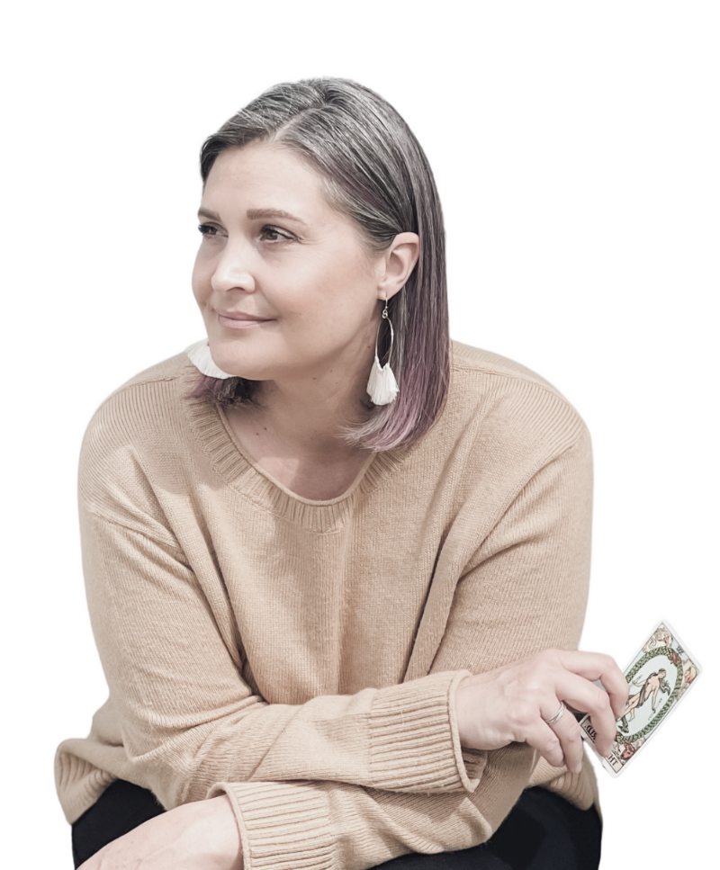 Raven ONeal Large Header with Tarot